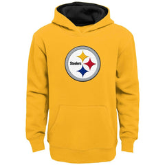 Pittsburgh Steelers Youth Prime Pullover Hoodie - Gold sale