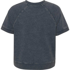 Cleveland Browns Girls Juniors Cheer Squad Raglan T-Shirt - Heather Charcoal online