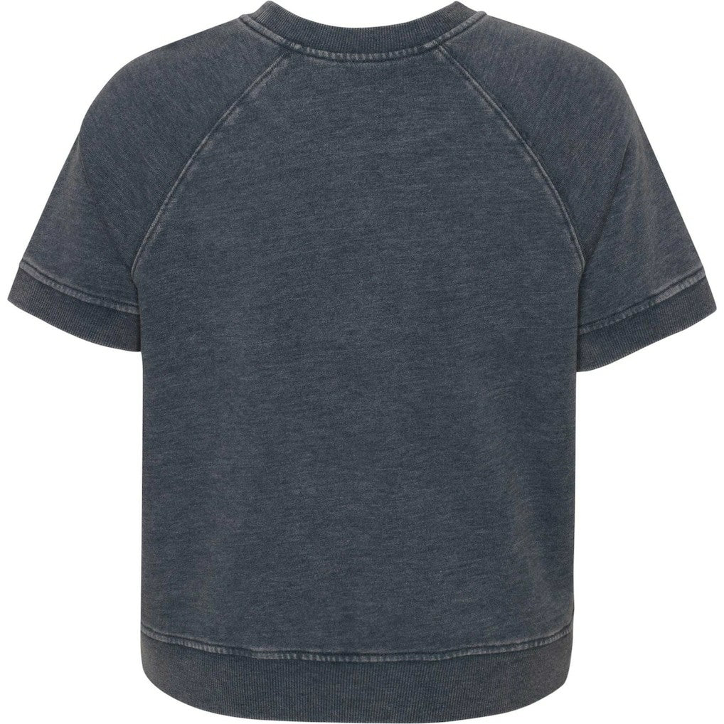 Miami Dolphins Girls Juniors Cheer Squad Raglan T-Shirt - Heather Charcoal discount