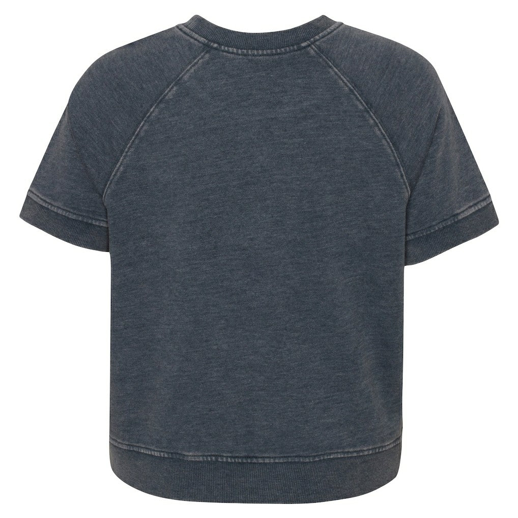 Los Angeles Rams Girls Juniors Cheer Squad Raglan T-Shirt - Heather Charcoal discount