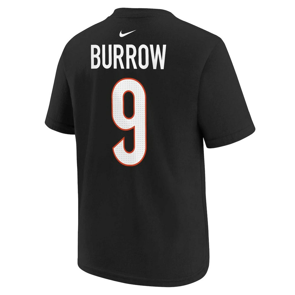 Joe Burrow Cincinnati Bengals Youth Player Name & Number T-Shirt - Black cheap