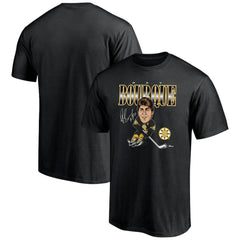 Ray Bourque Boston Bruins Player Caricature T-Shirt - Black T-shirts