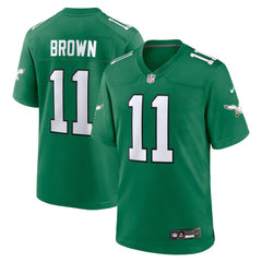 A.J. Brown Philadelphia Eagles Youth Game Jersey - Kelly Green outlet