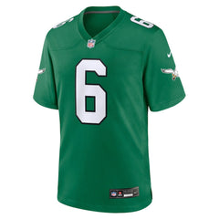 DeVonta Smith Philadelphia Eagles Youth Game Jersey - Kelly Green on sale