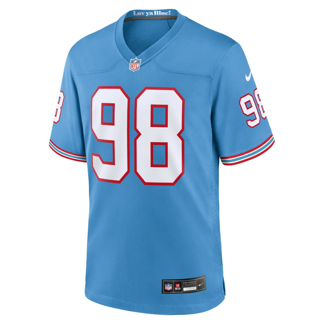 Jeffery Simmons Tennessee Titans Youth Game Jersey - Light Blue for sale