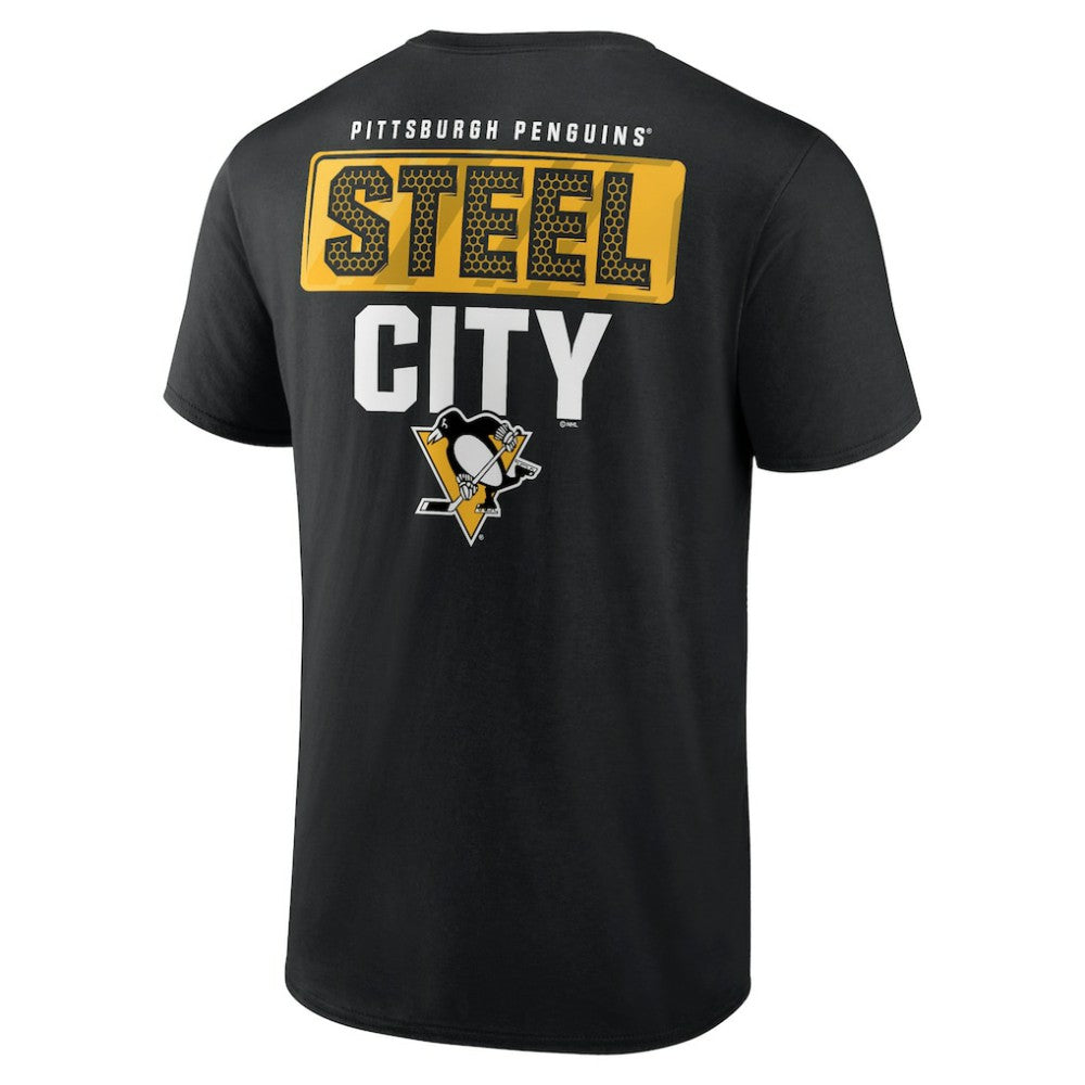 Pittsburgh Penguins Territorial T-Shirt - Black T-shirts