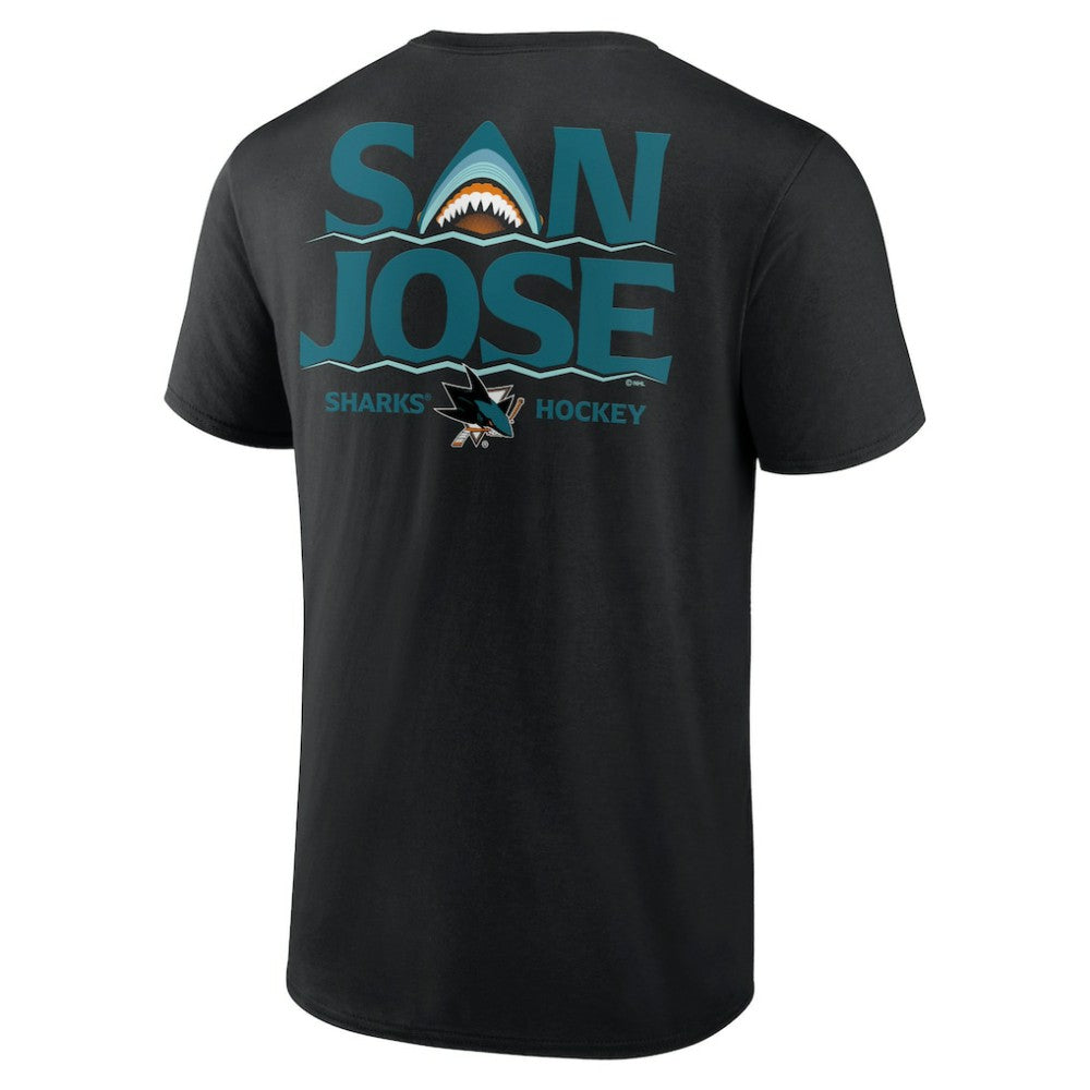 San Jose Sharks Territorial T-Shirt - Black T-shirts