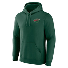 Minnesota Wild Territorial Pullover Hoodie - Green Hoodies