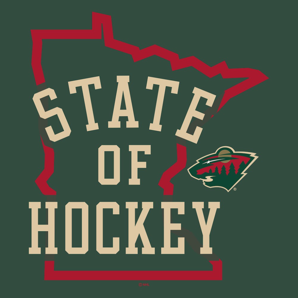 Minnesota Wild Territorial Pullover Hoodie - Green Hoodies
