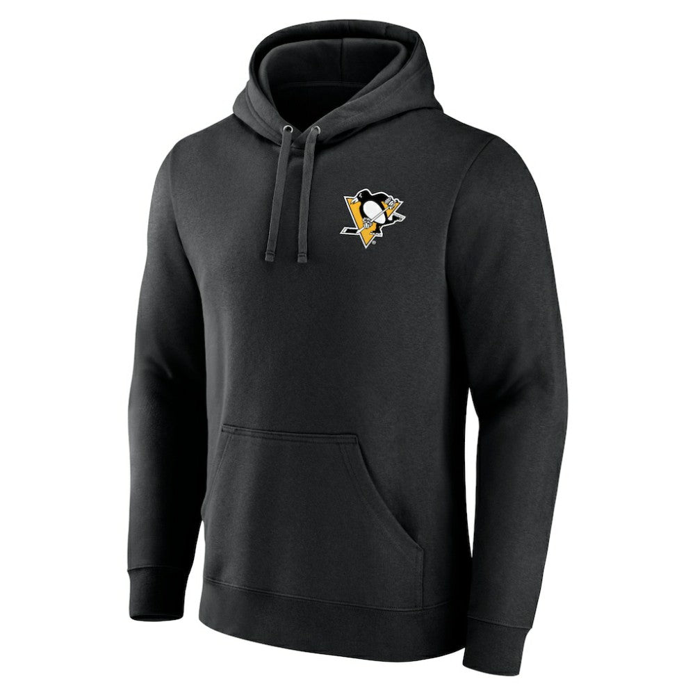 Pittsburgh Penguins Territorial Pullover Hoodie - Black Hoodies