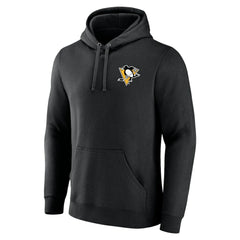 Pittsburgh Penguins Territorial Pullover Hoodie - Black Hoodies
