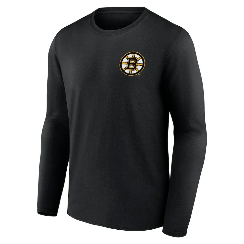Boston Bruins Territorial Long Sleeve T-Shirt - Black T-shirts