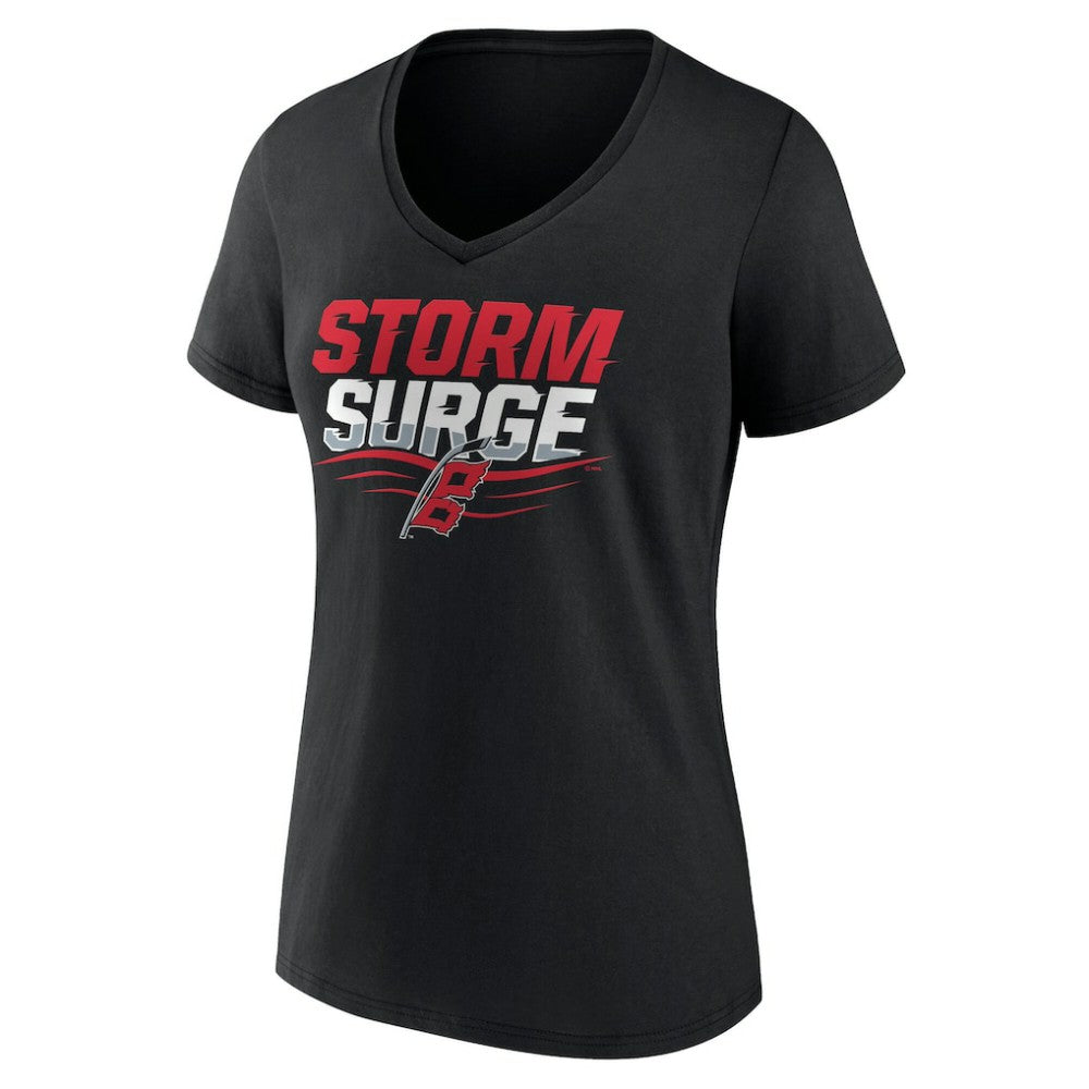 Carolina Hurricanes Women's Represent V-Neck T-Shirt - Black T-shirts