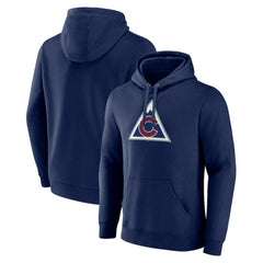 Colorado Avalanche Alternate Team Logo Pullover Hoodie - Navy Hoodies