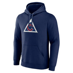 Colorado Avalanche Alternate Team Logo Pullover Hoodie - Navy Hoodies