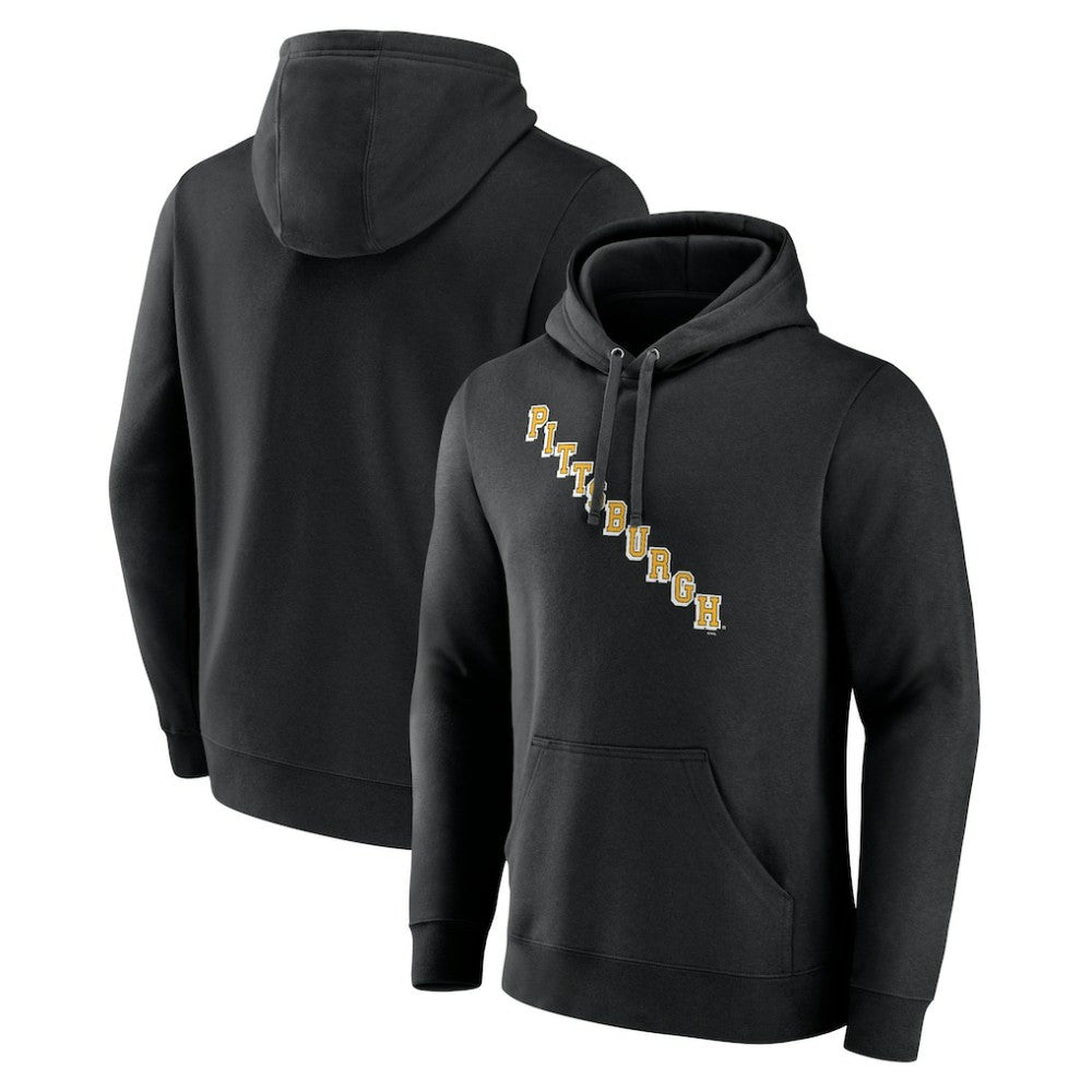 Pittsburgh Penguins Team Alternate Logo Pullover Hoodie - Black Hoodies