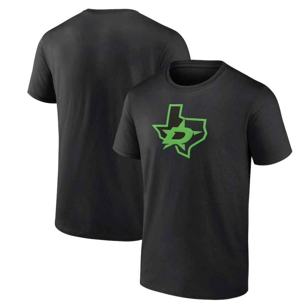 Dallas Stars Alternate Logo T-Shirt - Black T-shirts