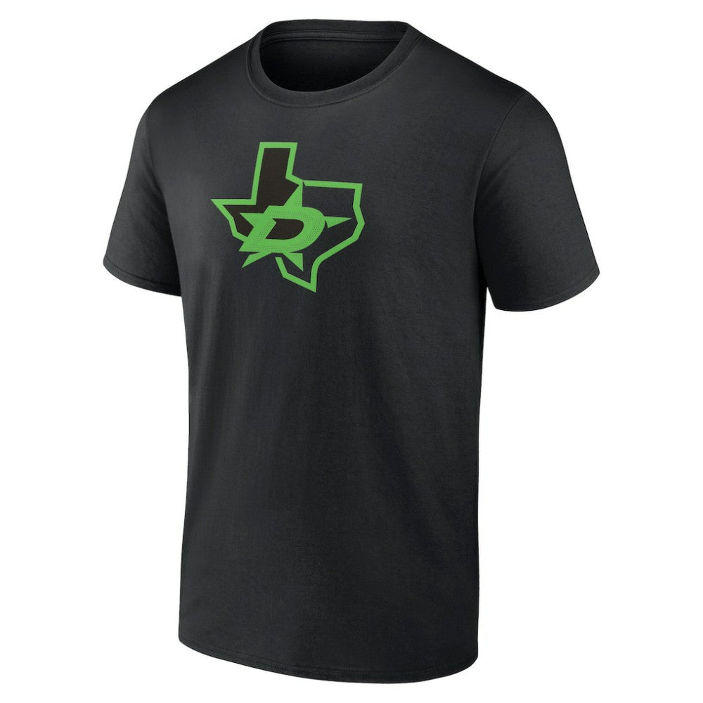 Dallas Stars Alternate Logo T-Shirt - Black T-shirts