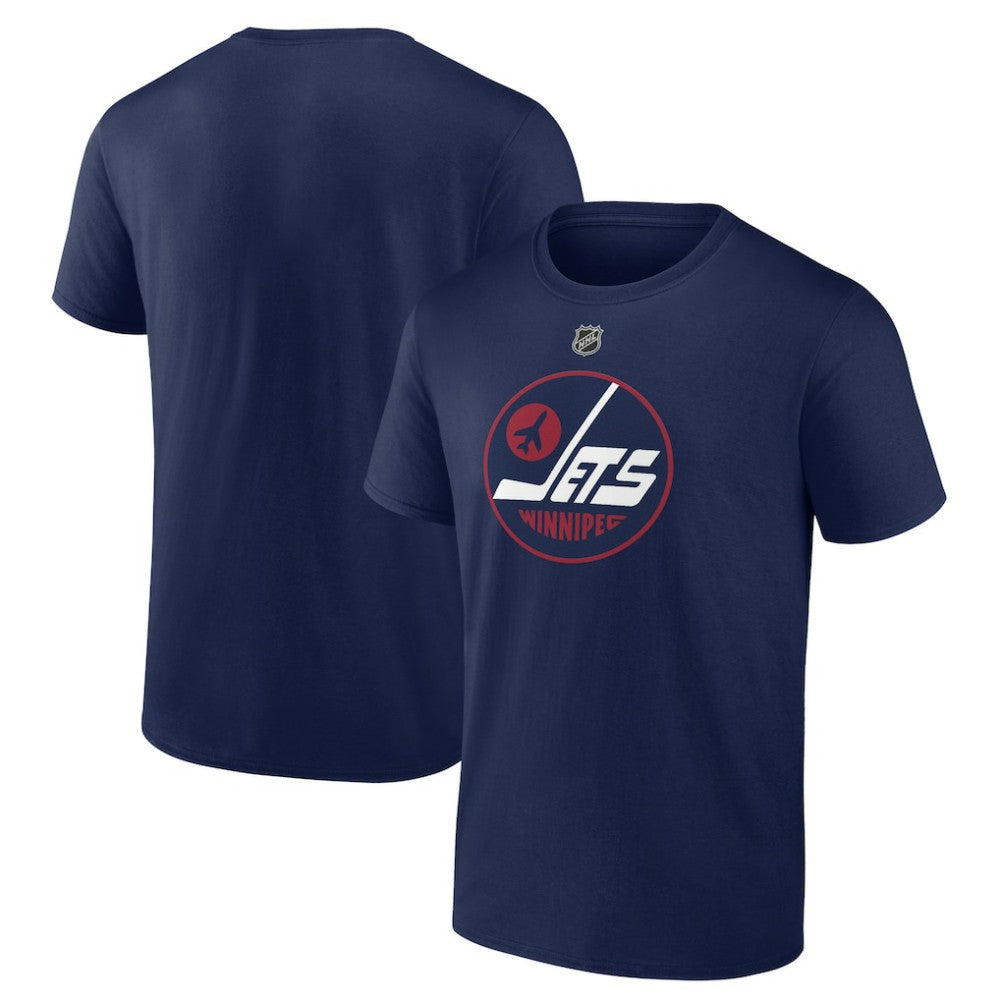 Winnipeg Jets Alternate Logo T-Shirt - Navy T-shirts