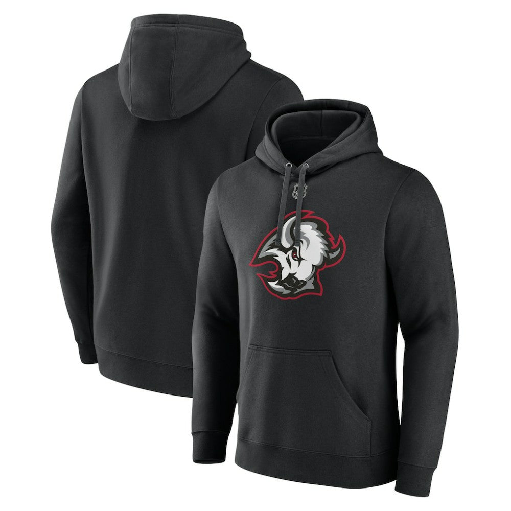 Buffalo Sabres Alternate Logo Pullover Hoodie - Black Hoodies