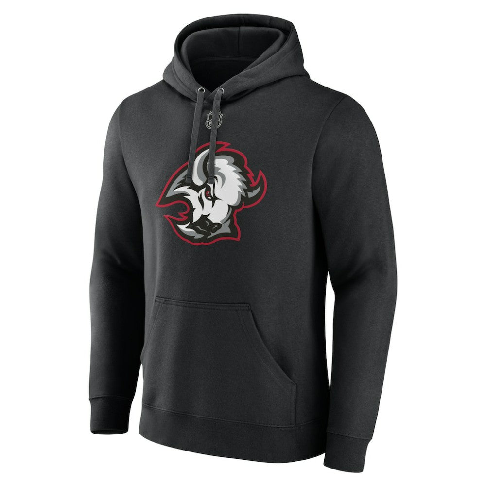 Buffalo Sabres Alternate Logo Pullover Hoodie - Black Hoodies