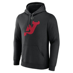 New Jersey Devils Alternate Logo Pullover Hoodie - Black Jerseys