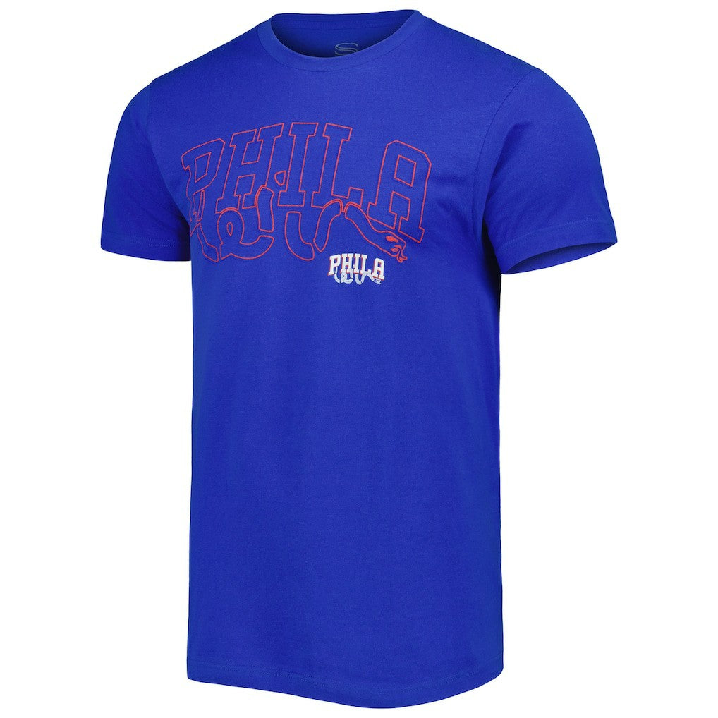 Philadelphia 76ers Stadium Essentials Unisex Element Logo Pop T-Shirt - Royal cheap