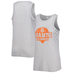 San Francisco Giants Soft as a Grape Women's Tri-Blend Tank Top Gray