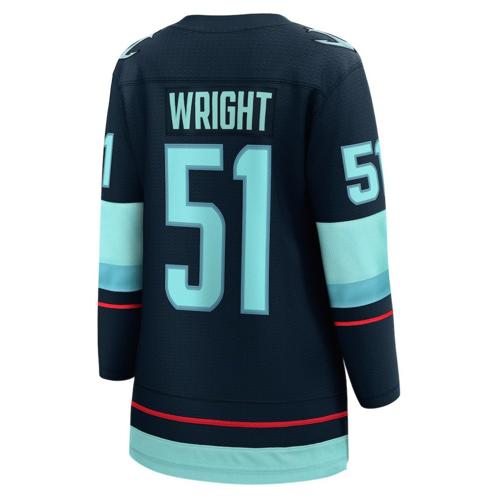 Shane Wright Seattle Kraken Fanatics Women's Home Breakaway Jersey - Deep Sea Blue Jerseys