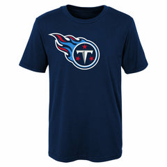 Tennessee Titans Preschool Primary Logo T-Shirt - Navy on sale