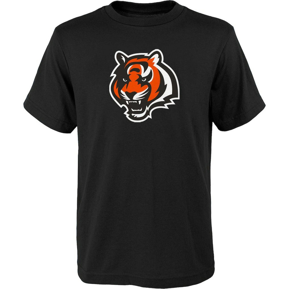 Cincinnati Bengals Outerstuff Youth Primary Logo T-Shirt - Black for sale