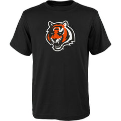 Cincinnati Bengals Outerstuff Youth Primary Logo T-Shirt - Black for sale
