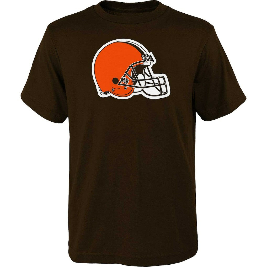 Cleveland Browns Youth Primary Logo T-Shirt - Brown cheap