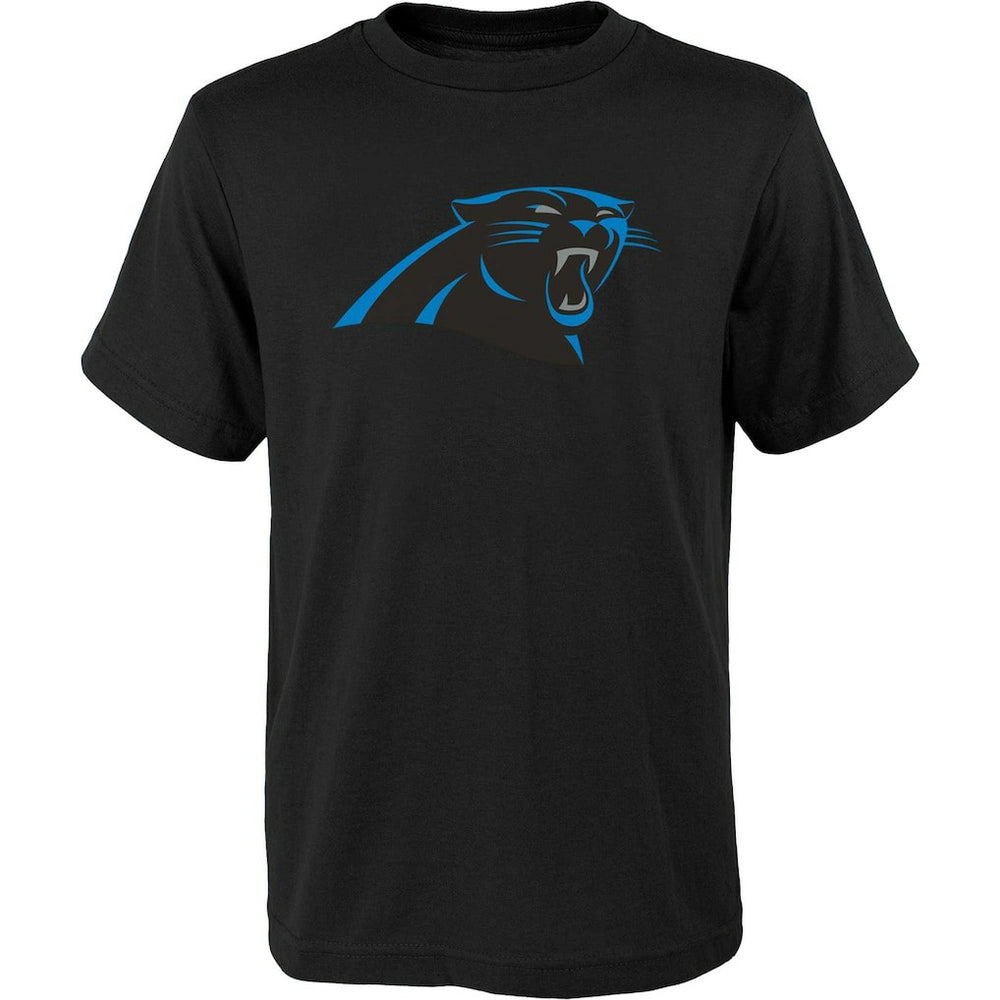 Carolina Panthers Outerstuff Youth Primary Logo T-Shirt - Black cheap