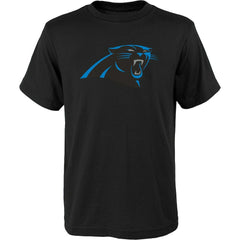 Carolina Panthers Outerstuff Youth Primary Logo T-Shirt - Black cheap