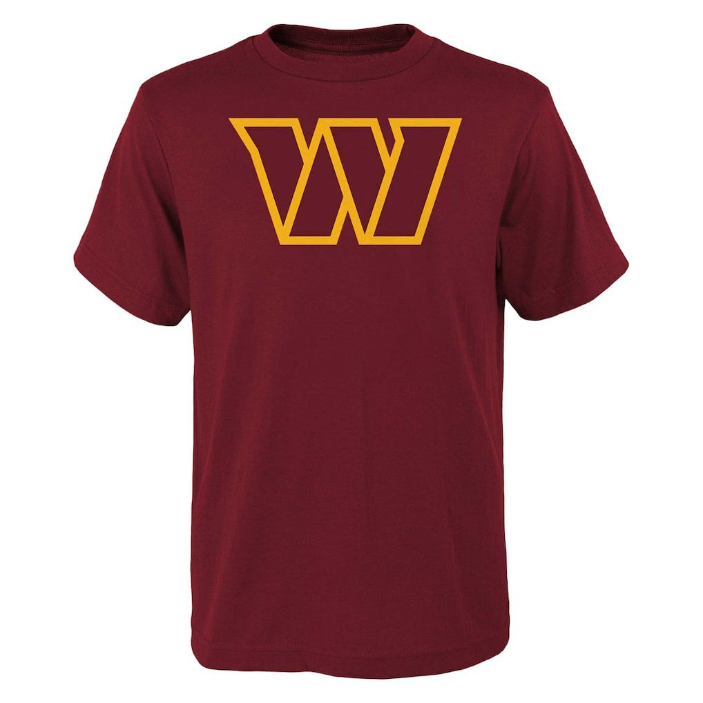 Washington Commanders Outerstuff Youth Primary Logo T-Shirt - Burgundy cheap