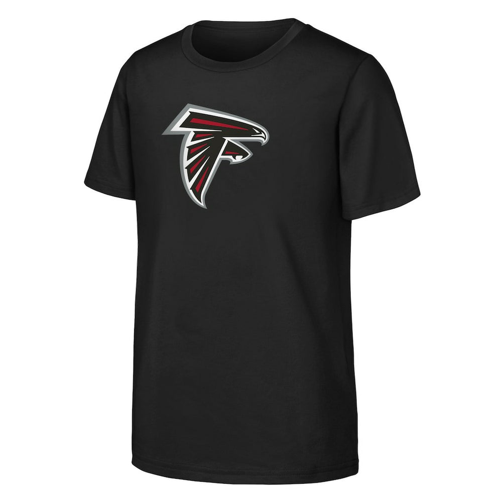 Atlanta Falcons Outerstuff Youth Primary Logo T-Shirt - Black sale