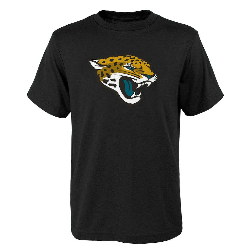 Jacksonville Jaguars Outerstuff Youth Primary Logo T-Shirt - Black on sale