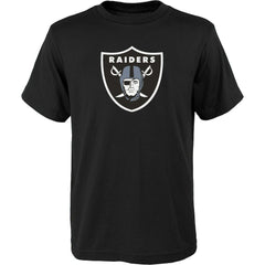 Las Vegas Raiders Outerstuff Youth Primary Logo T-Shirt - Black for sale