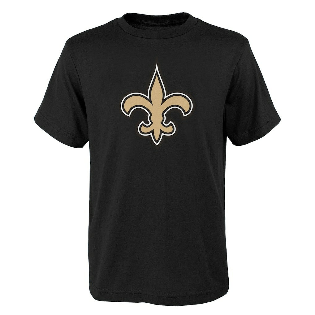 New Orleans Saints Outerstuff Youth Primary Logo T-Shirt - Black outlet
