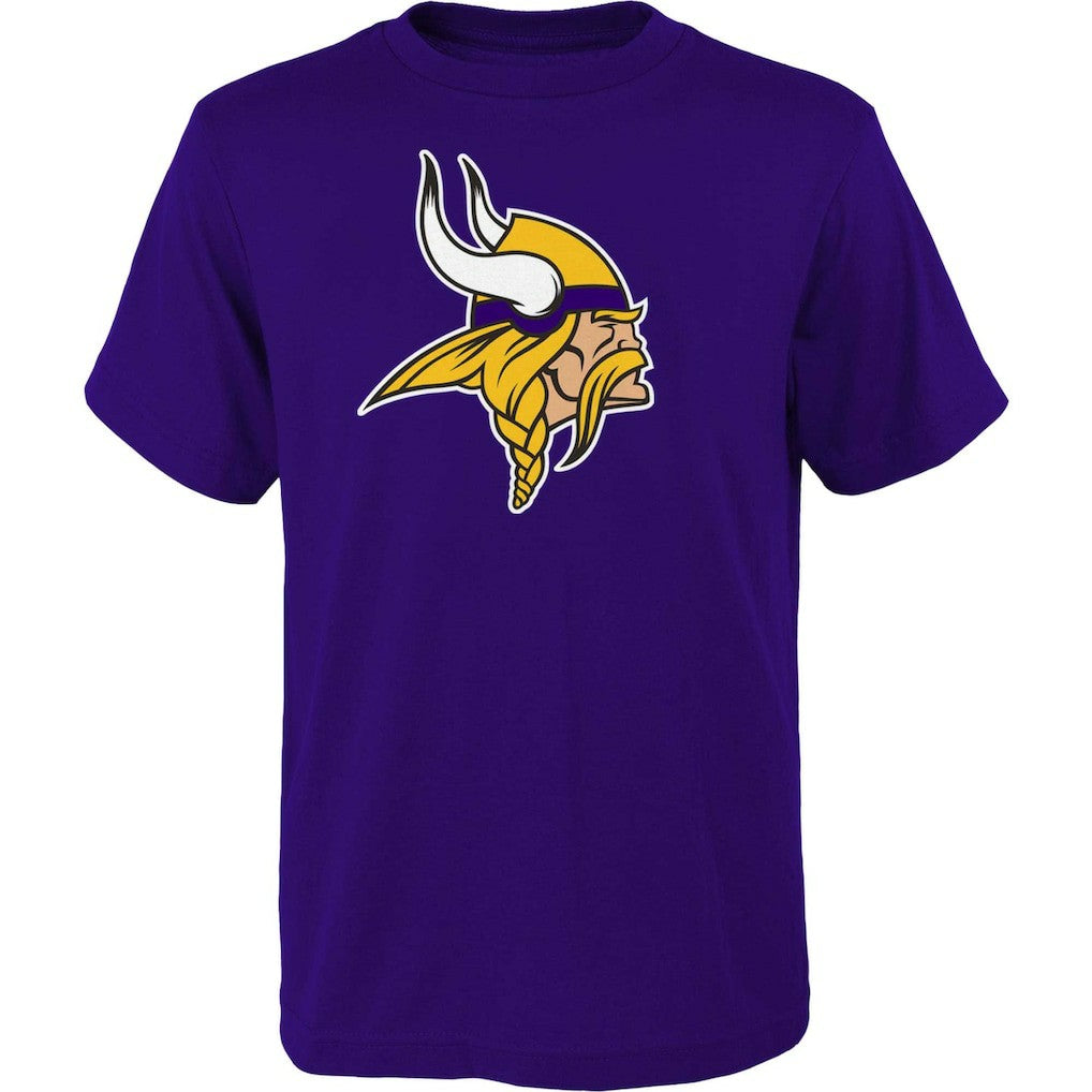 Minnesota Vikings Outerstuff Youth Primary Logo T-Shirt - Purple sale