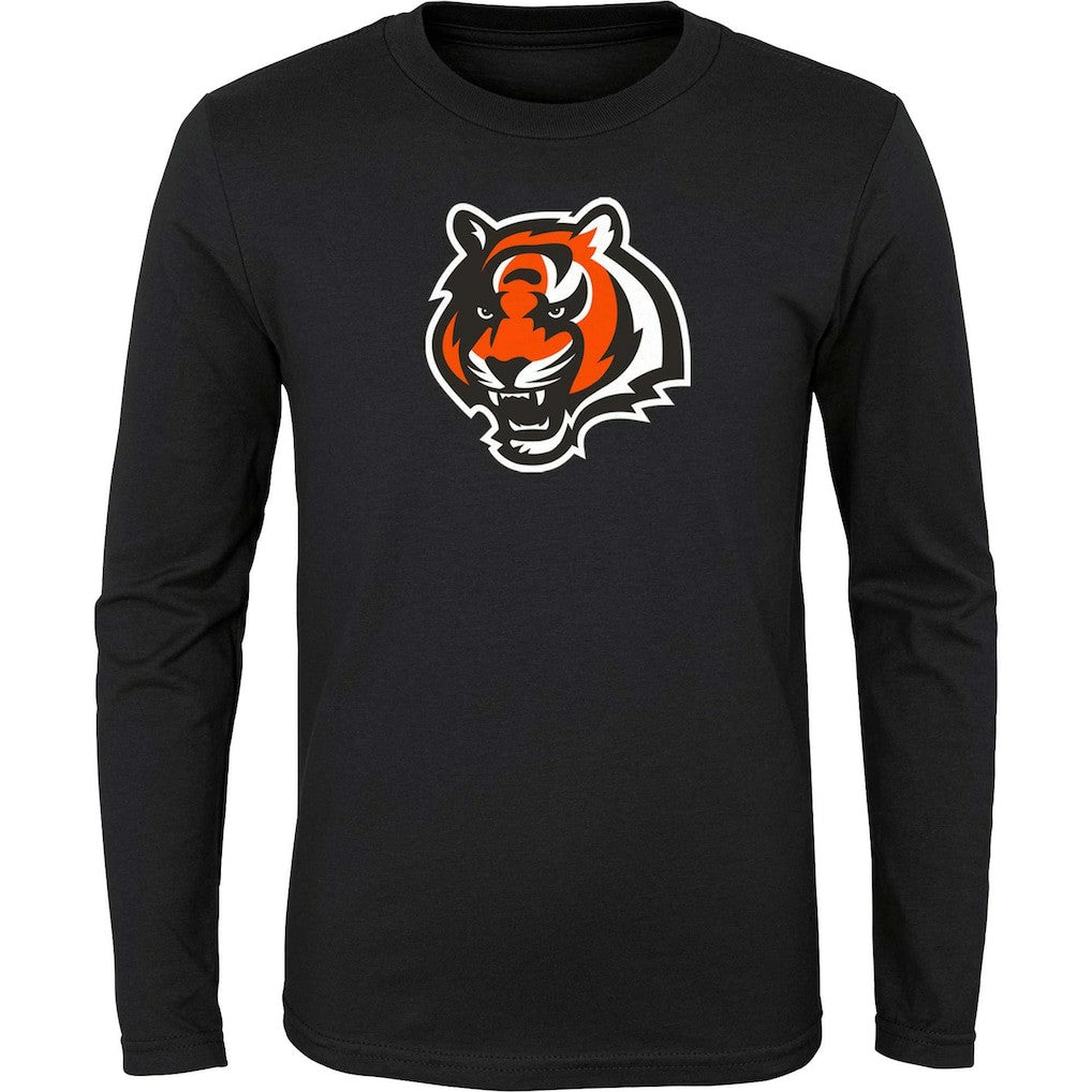 Cincinnati Bengals Youth Primary Logo Long Sleeve T-Shirt - Black online