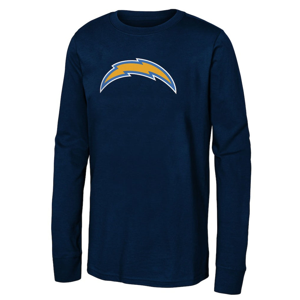 Los Angeles Chargers Youth Primary Logo Long Sleeve T-Shirt - Navy outlet