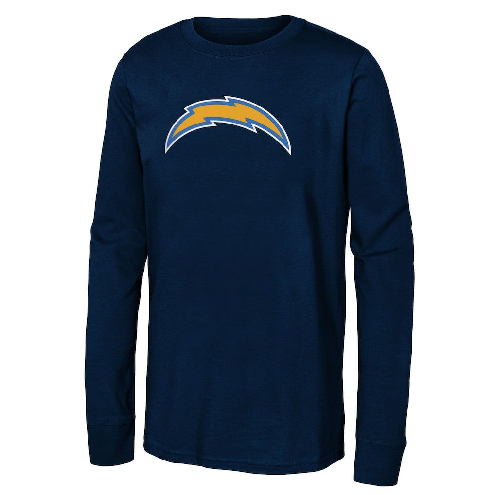 Los Angeles Chargers Youth Primary Logo Long Sleeve T-Shirt - Navy outlet