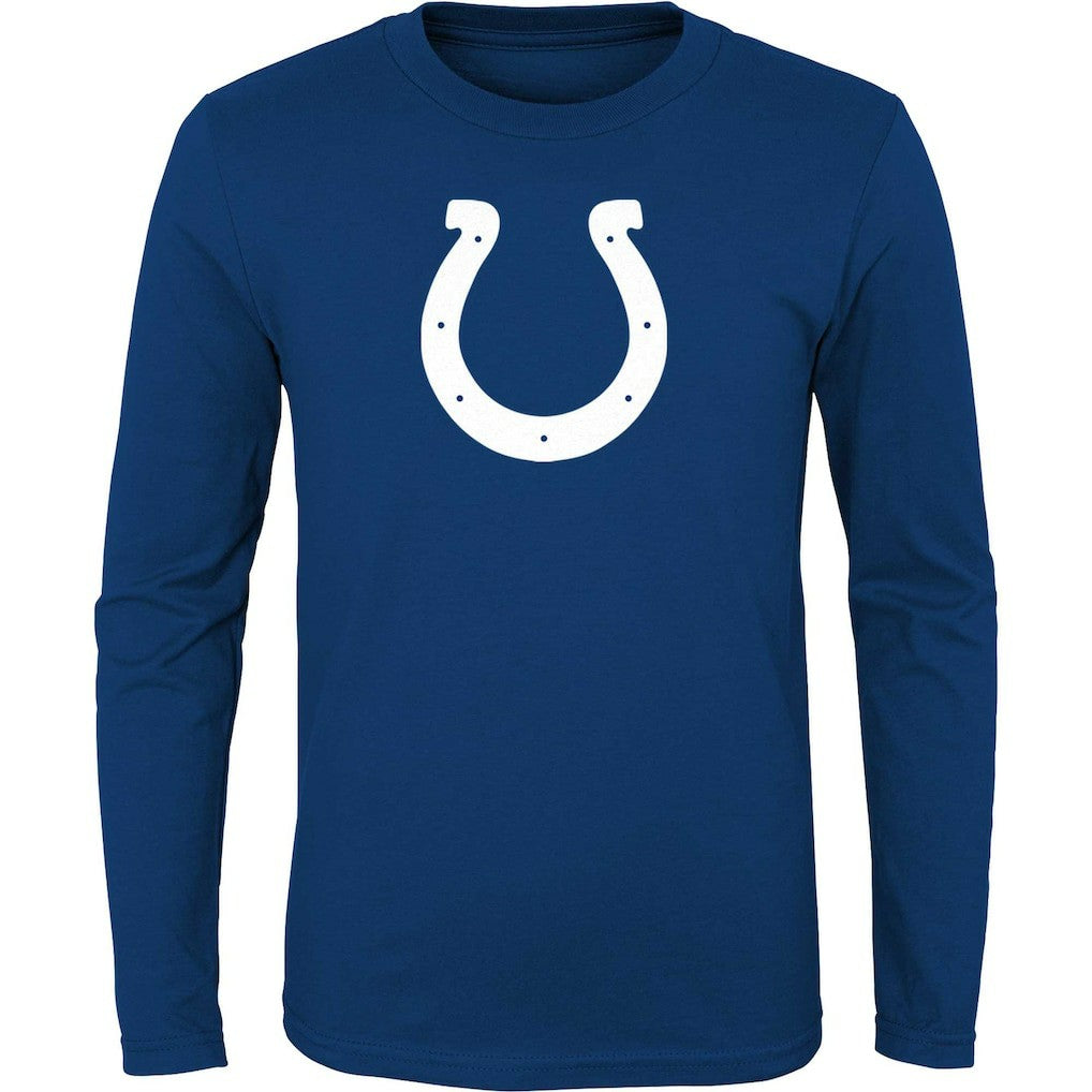 Indianapolis Colts Youth Primary Logo Long Sleeve T-Shirt - Royal sale