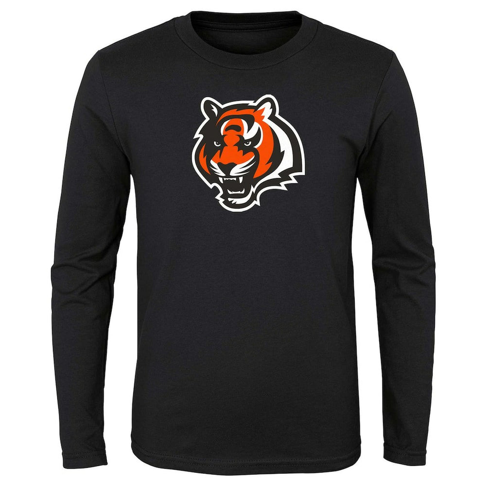 Cincinnati Bengals Preschool Primary Logo Long Sleeve T-Shirt - Black discount