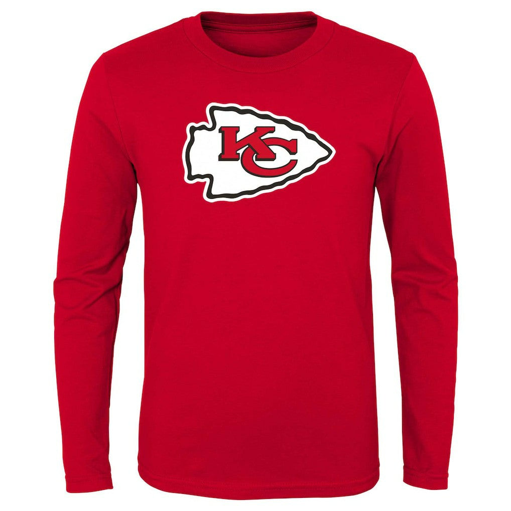 Kansas City Chiefs Preschool Primary Logo Long Sleeve T-Shirt - Red online