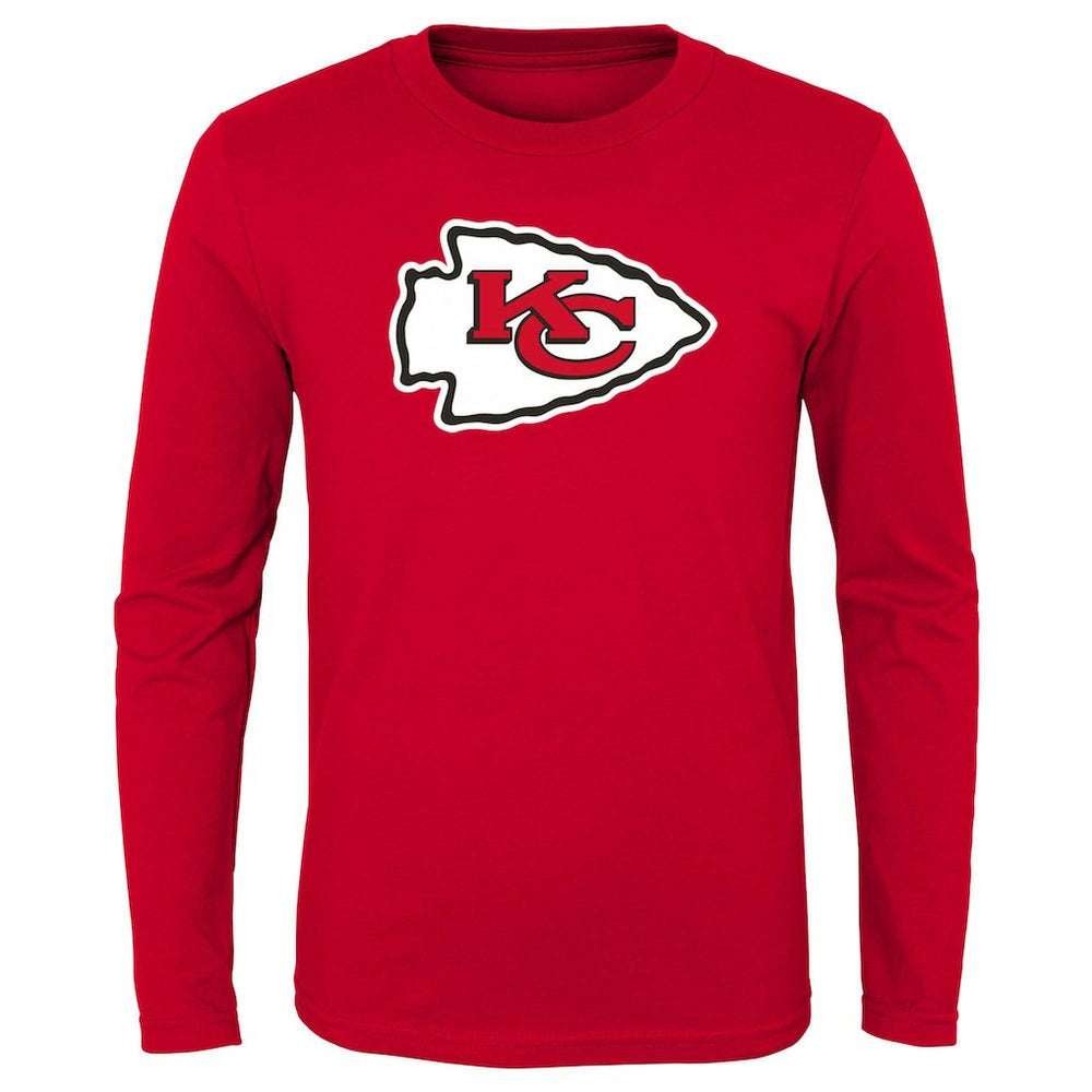 Kansas City Chiefs Preschool Primary Logo Long Sleeve T-Shirt - Red online