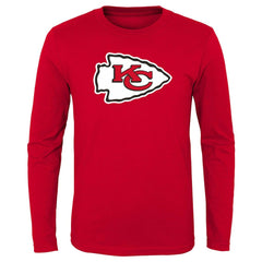 Kansas City Chiefs Preschool Primary Logo Long Sleeve T-Shirt - Red online