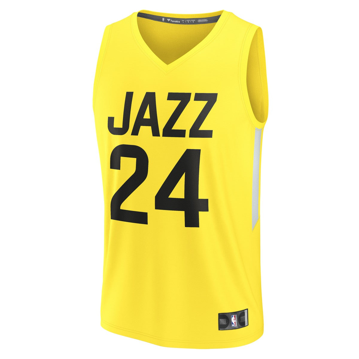 Walker Kessler Utah Jazz Fast Break Replica Player Jersey - Icon Edition - Yellow on sale